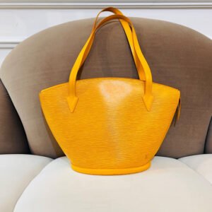 Louis Vuitton Vintage Saint Jacques Shopping Tassili Yellow Epi Leather Tote Bag